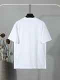 Moncler Wordmark Logo Graphic Tee White