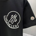 Moncler Oversized Circle Logo T-Shirt Black