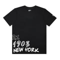 MLB New York Graffiti Text Cotton Short‑Sleeve T‑Shirt