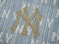 NY Yankees All-Over Monogram Jacquard Woven Shirt