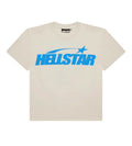Hellstar Classic Regular Print Tee Cream/Blue