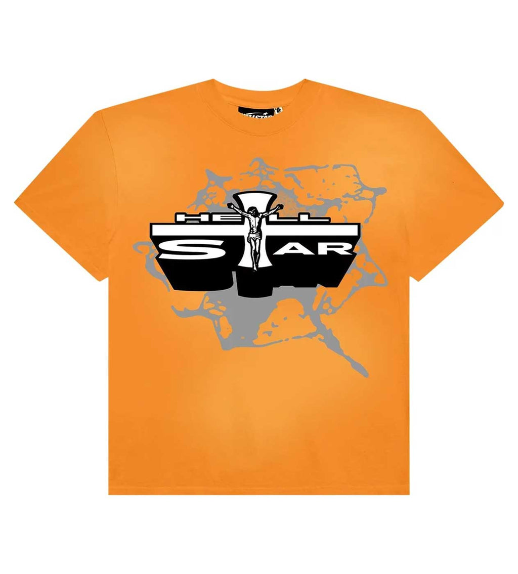 Hellstar Jesus Tee Orange