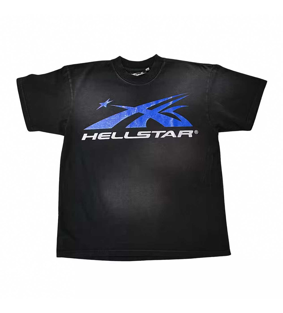 Hellstar Sport Logo Gel Tee Black/Grey