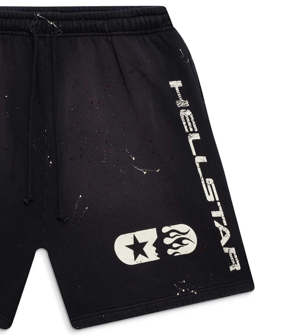 Hellstar Studios Black Sweat Shorts
